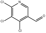 2,3,4-Trichloro-5-formylpyridine Struktur