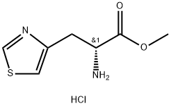 4-Thiazolyl-D-alanine methyl ester dihydrochloride Structure