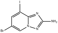 [1,2,4]Triazolo[1,5-a]pyridin-2-amine, 6-bromo-8-iodo-|2-氨基-6-溴-8-碘-[1,2,4]三唑并[1,5-A]吡啶