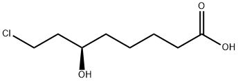 8-Chloro-6-hydroxyoctanoic acid Structure