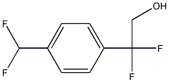2-(4-(二氟甲基)苯基)-2,2-二氟乙醇, 1886990-13-1, 结构式