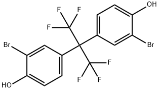 二溴六氟双酚A, 189039-61-0, 结构式