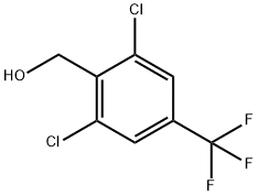 (2,6-二氯-4-(三氟甲基)苯基)甲醇, 189338-34-9, 结构式