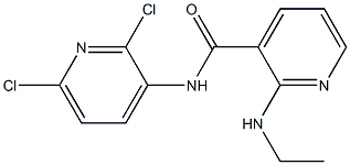 3-Pyridinecarboxamide, N-(2,6-dichloro-3-pyridinyl)-2-(ethylamino)-