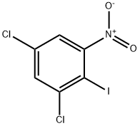 1,5-二氯-2-碘-3-硝基苯 结构式