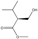 (S)-2-(羟甲基)-3-甲基丁酸甲酯, 189938-05-4, 结构式