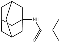 N-(1-adamantyl)-2-methylpropanamide Structure