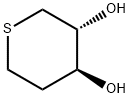 TRANS-tetrahydro-2H-thiopyran-3,4-diol Structure