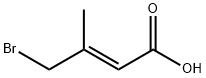 4-Bromo-3-methyl-but-2-enoic acid Structure