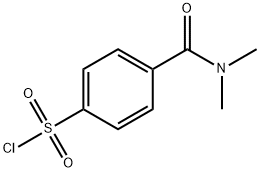 4-(二甲基氨基羰基)苯-1-磺酰氯化, 190711-50-3, 结构式