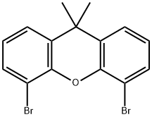 9H-Xanthene, 4,5-dibromo-9,9-dimethyl- Structure