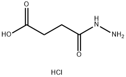 琥珀酸单酰肼盐酸盐,1912427-64-5,结构式