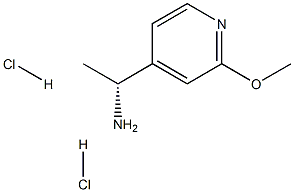(R)-1-(2-甲氧基吡啶-4-基)乙胺二盐酸盐, 1914157-92-8, 结构式