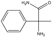 2-Amino-2-phenyl-propionamide Structure