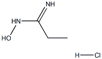 (1Z)-N-hydroxypropanimidamide hydrochloride Struktur