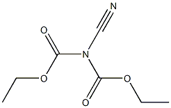 DIETHYL CYANOIMINODICARBONATE Structure