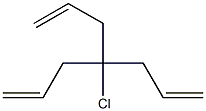 1,6-Heptadiene, 4-chloro-4-(2-propenyl)- 结构式