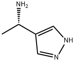 (S)-1-(1H-pyrazol-4-yl)ethan-1-amine 结构式