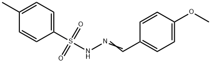 N'-(4-methoxybenzylidene)-4- methylbenzenesulfonohydrazide Struktur