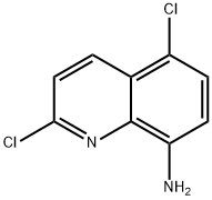 2,5-dichloroquinolin-8-amine Struktur