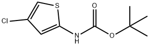 2-Methyl-2-propanyl (4-chloro-2-thienyl)carbamate Struktur