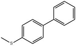 1-(METHYLSULFANYL)-4-PHENYLBENZENE Struktur