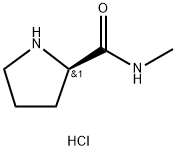 N-methyl-D-prolinamide hydrochloride Structure