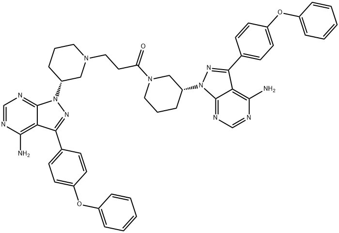 依鲁替尼杂质6,1987905-93-0,结构式