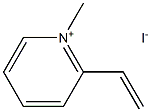 Pyridinium, 2-ethenyl-1-methyl-, iodide Struktur