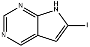 6-iodo-7H-pyrrolo[2,3-d]pyrimidine,1998215-95-4,结构式