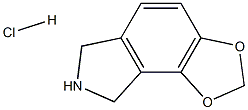 7,8-二氢-6H-[1,3]二氧戊环并[4,5-E]异吲哚盐酸盐,1998216-16-2,结构式