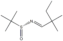 (R,E)-N-(2,2-dimethylbutylidene)-2-methylpropane-2-sulfinamide,1998605-09-6,结构式