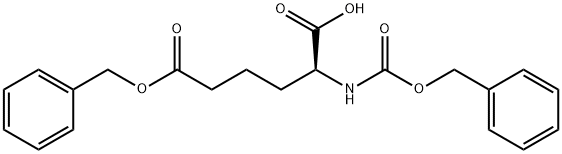 N-Cbz-S-2-Aminoadipic acid 6-(phenylmethyl) ester Structure