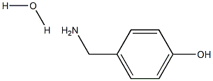 4-Hydroxybenzylamine Hydrate Struktur