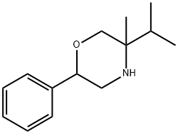5-isopropyl-5-methyl-2-phenylmorpholine 结构式