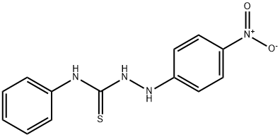 2-(4-nitrophenyl)-N-phenylhydrazine-1-carbothioamide Structure