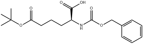 N-CBZ-S-2-氨基己二酸-6-叔丁酯, 201668-29-3, 结构式