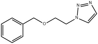 1-(2-(benzyloxy)ethyl)-1H-1,2,3-triazole,2021754-29-8,结构式