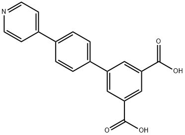 4'-(pyridin-4-yl)-[1,1'-biphenyl]-3,5-dicarboxylic acid Structure