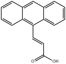 (E)-3-(蒽-9-基)丙烯酸,202998-44-5,结构式