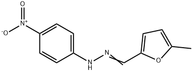 1-[(5-methyl-2-furyl)methylene]-2-(4-nitrophenyl)hydrazine 结构式