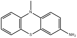 10-甲基-10H-吩噻嗪-3-胺, 2031-24-5, 结构式