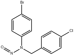 N-(4-bromophenyl)-N-(4-chlorobenzyl)nitrous amide,2032411-34-8,结构式