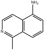 1-甲基异喹啉-5-胺,20335-61-9,结构式