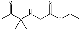 (2-甲基-3-氧代-2-丁基)甘氨酸乙酯,203787-66-0,结构式