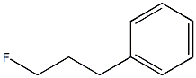 Benzene, (3-fluoropropyl)- Structure
