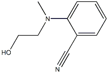 2-(N-(2-hydroxyethyl)-N-methylamino)benzonitrile 结构式