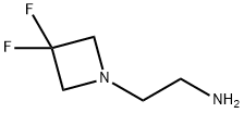 2-(3,3-difluoroazetidin-1-yl)ethan-1-amine,2045189-46-4,结构式