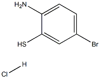 2-amino-5-bromobenzenethiol hydrochloride Structure