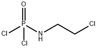 Phosphoramidic dichloride, N-(2-chloroethyl)-,20634-94-0,结构式